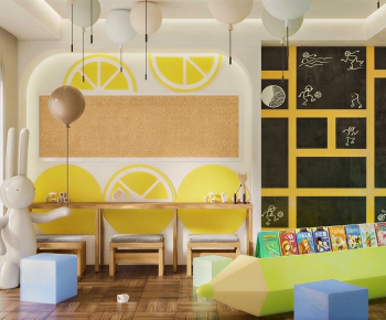 Modern Children's Room Activity Room-ID:539037943