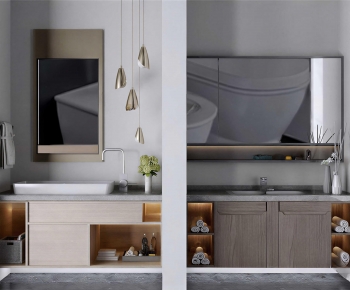 Modern Bathroom Cabinet-ID:948052883