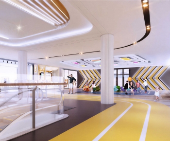 Modern Shopping Mall-ID:993666896