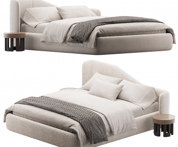Modern Double Bed-ID:870960956