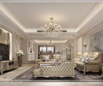 European Style A Living Room-ID:916842942