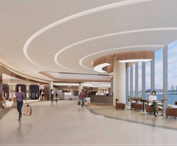 Modern Shopping Mall-ID:453640948