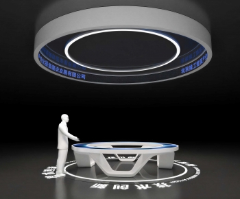 Modern Exhibition Hall-ID:651190365