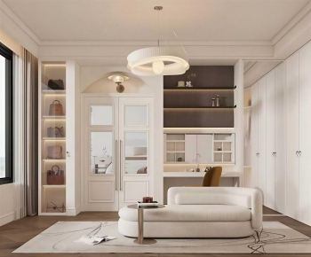 Modern Clothes Storage Area-ID:602781064