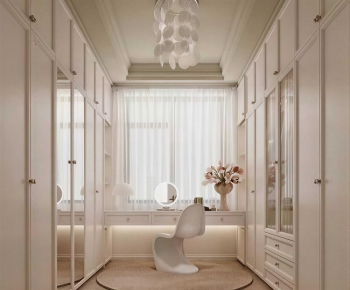 Modern Clothes Storage Area-ID:656140098