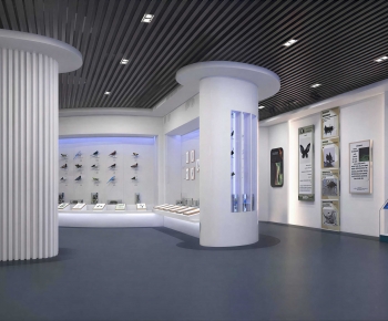 Modern Exhibition Hall-ID:527731909