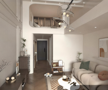 Modern A Living Room-ID:949354891