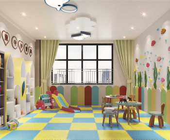 Modern Children's Playroom-ID:925383098