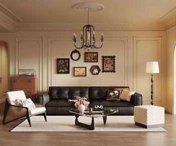 French Style A Living Room-ID:838720863