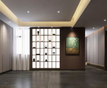New Chinese Style Hallway-ID:680907961