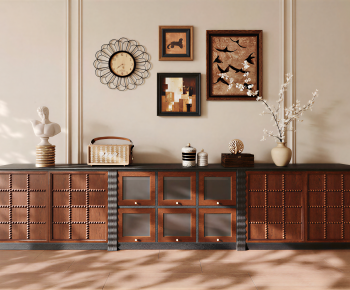 法式复古边柜组合-3132203