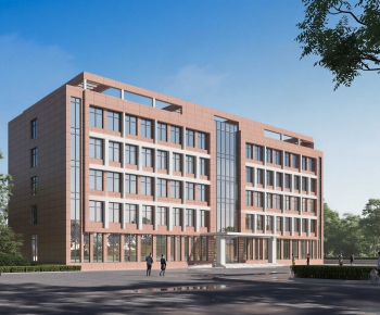 Modern Appearance Of Commercial Building-ID:181551935