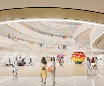 Modern Shopping Mall-ID:811757093