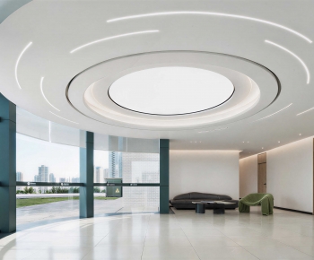 Modern Office Reception Desk-ID:559577946