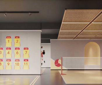 Modern Indoor Stadium-ID:922307012