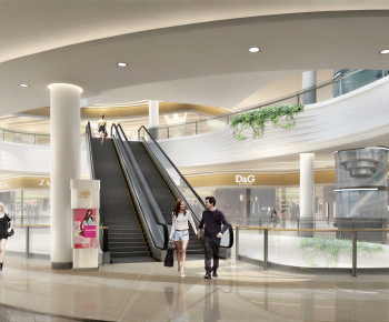 Modern Shopping Mall-ID:800446995