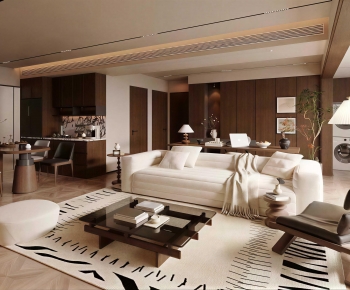 Modern A Living Room-ID:995960001