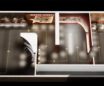 Modern Exhibition Hall-ID:976500035