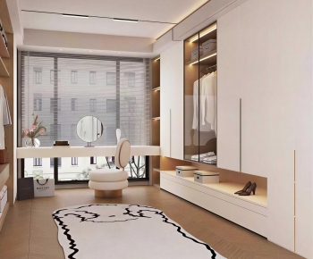 Modern Clothes Storage Area-ID:762912039