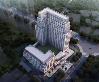 Modern Architectural Bird's-eye View Planning-ID:321430921