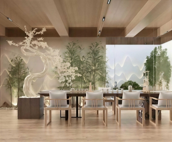 New Chinese Style Tea House-ID:129709961