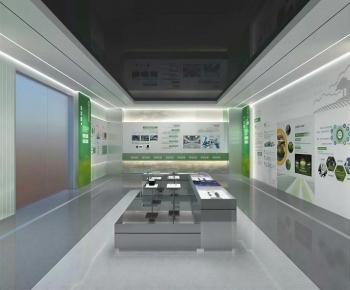 Modern Exhibition Hall-ID:726751096