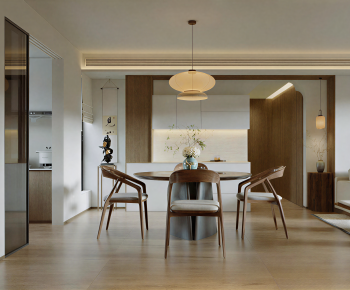 New Chinese Style Dining Room-ID:642802009