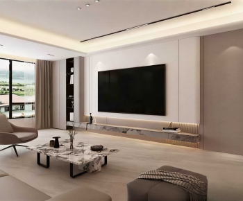 Modern A Living Room-ID:712881136