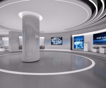 Modern Exhibition Hall-ID:420124051