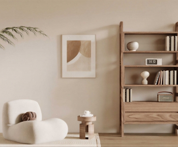 Modern Single Sofa-ID:526140934