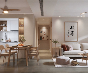 Modern A Living Room-ID:444610121