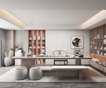 New Chinese Style Tea House-ID:834260948