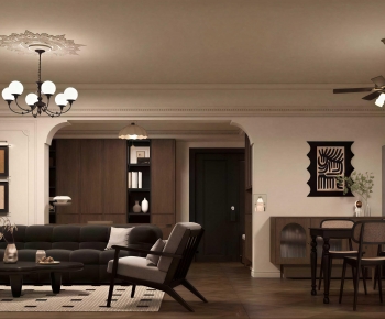 Modern A Living Room-ID:803630453