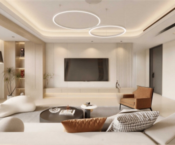 Modern A Living Room-ID:870079048