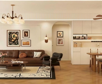 Modern A Living Room-ID:599672086