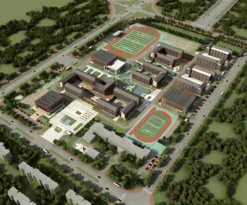 Modern Architectural Bird's-eye View Planning-ID:815072068