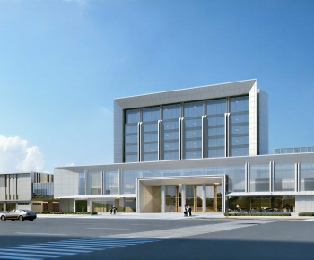 Modern Public Building-ID:243285894