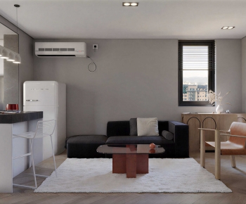 Modern A Living Room-ID:544897081