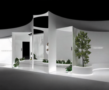 Modern Exhibition Hall-ID:808872946