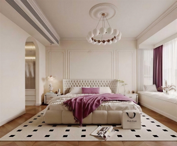 French Style Bedroom-ID:127496963