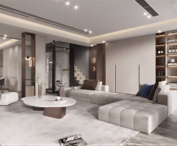 Modern A Living Room-ID:468483921