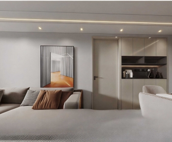 Modern A Living Room-ID:972371108