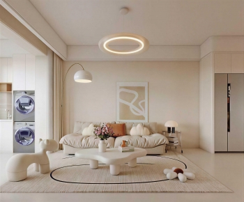 Modern A Living Room-ID:936331035