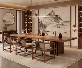 New Chinese Style Tea House-ID:373476033