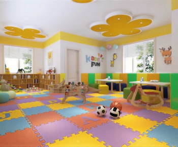 Modern Kindergarten Classrooms-ID:346174966