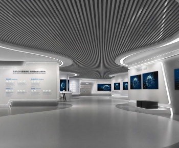 Modern Exhibition Hall-ID:899977921