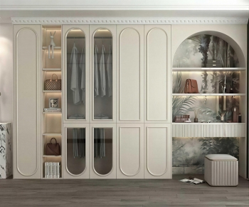 Modern Clothes Storage Area-ID:946919924