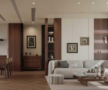 Modern A Living Room-ID:257920984