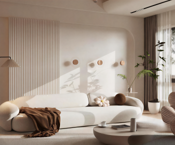 Modern A Living Room-ID:688414105