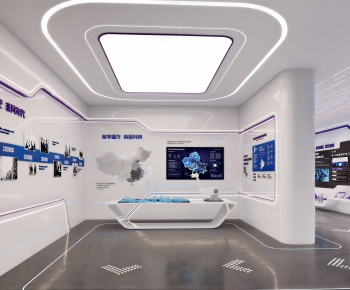 Modern Exhibition Hall-ID:815150985